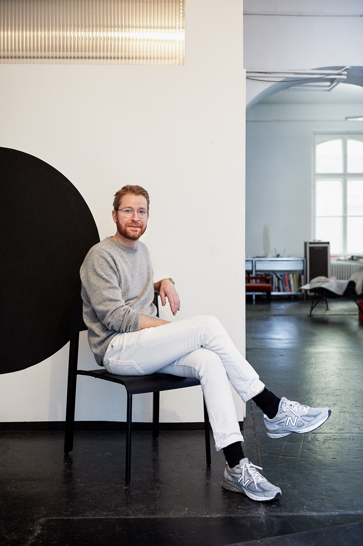 Marco Dessí teilt sein Atelier in Wien mit einem Architekturbüro.