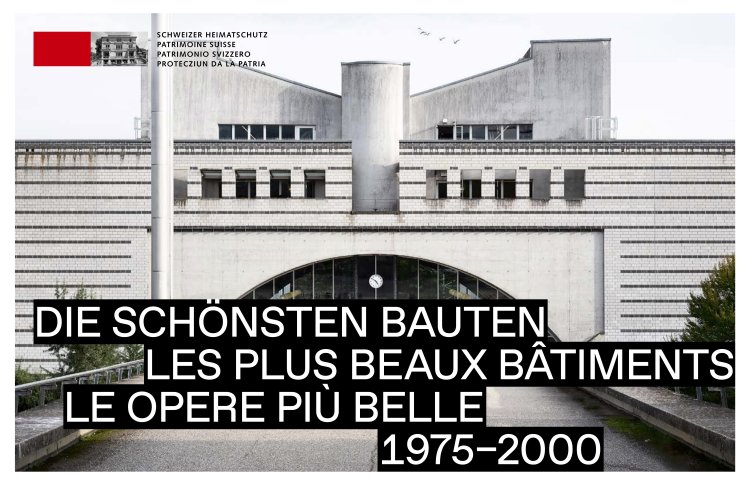 Cover des Buches «Die schönsten Bauten 1975 – 2000» des Schweizer Heimatschutzes