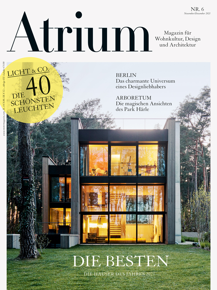 Coverblatt von der Atrium Ausgabe Nr. 6 2021.