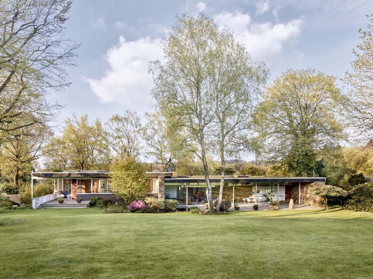 Bungalow-Haus im Grünen