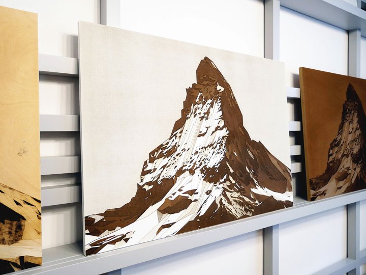 Matterhorn von Ata Bozaci gefertigt mit der Lasertechnologie sublidot by strasserthun.