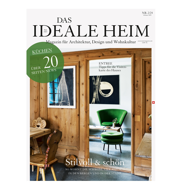 Das Titelbild der Zeitschrift das Ideale Heim von der Ausgabe 2/24.